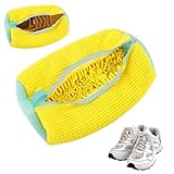 Bolsa para Lavar Zapatillas en Lavadora, Bolsas para Zapatos con Cremallera