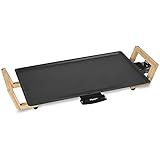 Bestron Plancha electrica para cocinar en diseño ASIA