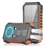 Cargador Solar Power Bank 27000mah - Riapow 22,5W Carga Rápida