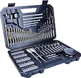 Bosch Profesional Set de brocas y puntas de atornillar de 103 unidades, madera, piedra y metal
