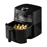 HAIER Freidora de Aire sin Aceite Multiusos de 7L, Ventana de Visualización, 9 en 1, Air Fryer