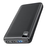 Batería Externa 27000mAh Carga Rápida con Pantalla LED Digital