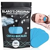 Cinta Bucal Blaro's Original adhesivo hipoalergénico para todo tipo de pieles. Reduce ronquidos.