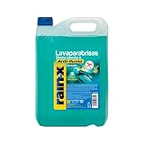 Rain-X Limpiaparabrisas Coche Antilluvia con Protección Anti Mosquitos - 5L