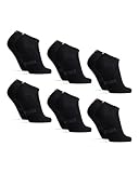 DANISH ENDURANCE Calcetines Tobilleros en Bambú, Calcetines Cortos Transpirables,