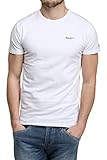 Pepe Jeans Original Basic 3 N Camisetas, Blanco (White), para Hombre