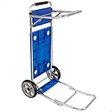 AKTIVE Carro de Playa Plegable Convertible en Mesa 2 en 1