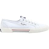 Pepe Jeans Brady Basic W, Zapatilla Mujer, Blanco