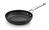 MONIX Mineral Sartén 26 cm aluminio forjado con antiadherente, tipo piedra, sin PFOA