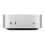 Apple Mac Mini Ordenador de Mesa con Chip M4, CPU de 10 núcleos y GPU de 10 núcleos
