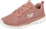 Skechers Graceful Get Connected Regular, Zapatillas Mujer, Mauve Mesh Trim