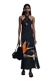 Desigual Swim_COLIBRÍ Dress Swimwear Cover Up, Negro, M Women's