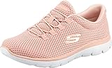 Skechers Summits Lite, Zapatillas Mujer, Rose Mesh White Trim