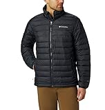 Columbia Powder Lite Jacket Chaqueta acolchada Hombre, Black, S