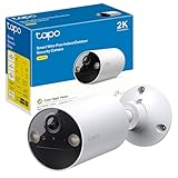 Tapo C410 - Cámara Wi-Fi de Batería para Exterior/Interior, 2K 3MP, 6400mAh