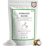 Symbiotic Blend Creamer con Probióticos y Prebióticos intestinales, reduce gases e hinchazón.