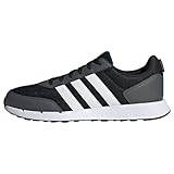 adidas Run 50s Shoes, Zapatos Unisex Adulto, Core Black/Cloud White/Grey