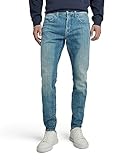 G-STAR Revend FWD Skinny Jeans Hombre, Azul