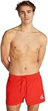 Calvin Klein Bañador Hombre Drawstring con Cintura Ajustable, Rojo (Flaming Chili), L