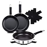 BERGNER BASTER - Juego de 3 Sartenes de 20+24+28CM