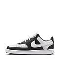 NIKE Court Vision Low Next Nat, Sneaker Mujer, Black White