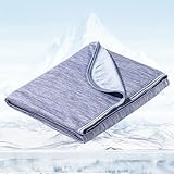 Avoalre Manta Refrescante de Verano 150×200CM Manta Verano de Doble Cara con Fibra