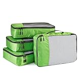 Amazon Basics Organizador Para Maletas, Organizadores de Viaje, con Cremallera,