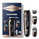 King C. Gillette Kit De Recortadora De Barba Inalámbrica