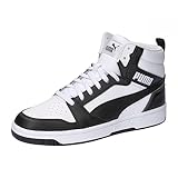 PUMA Rebound V6, Zapatillas Unisex adulto, Puma White Puma Black Shadow Gray Puma White