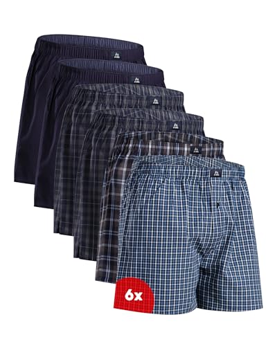 DANISH ENDURANCE Calzoncillos de Tela para Hombre, 100% Algodón Orgánico
