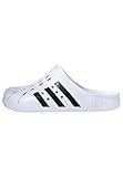 adidas Adilette Clogs, SE DESLIZA Unisex Adulto, Cloud White/Core Black/Cloud White, 46 EU