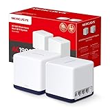 Mercusys Halo H1900G(2-Pack) - AC1900 Mesh Wi-Fi, Doble Banda, Cobertura hasta 350 m²