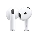 Apple AirPods 4, Auriculares inalámbricos, Bluetooth, con Audio Espacial Personalizado