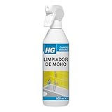 HG Limpiador de Moho, elimina manchas de humedad y moho de paredes, azulejos y más 500ml