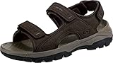 Skechers TRESMEN GARO, Sandalias para Hombre, Chocolate Synthetic