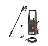 Black+Decker Hidrolimpiadora de Alta Presión BXPW1400E (1400 W, 110 Bar, 390 l/h)