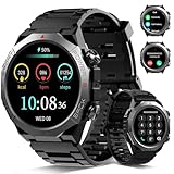 Qecnato Reloj Inteligente Hombre, 1,39" Smartwatch con Llamada Bluetooth, Impermeable