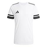 adidas Hombre SQUADRA25 Jersey Short Sleeve, White/Black