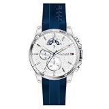 Tommy Hilfiger Reloj Analógico Multifuncional de Cuarzo para Hombres