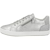 Geox D Blomiee A, Sneakers Mujer, Silver
