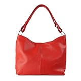 1990s Bolso bandolera mujer de piel auténtica, de hombro de cuero, hobo con bandolera extensible