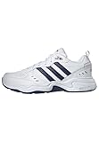 adidas Strutter Shoes, Zapatillas Hombre, Cloud White Dark Blue Matte Silver