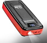 Power Bank 27.000 mAh, 22.5 W PD 3.0 QC 4.0 Carga Rápida con Linterna LED USB C Input & Output