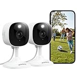 AOQEE Cámara Vigilancia WiFi Exterior/Interior - 2K Camaras Vigilancia Domicilio WiFi Seguridad IP65