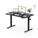 FLEXISPOT Escritorio Elevable Escritorio de Elevable Eléctrico con Tablero Entero 120x60cm