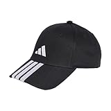 adidas Unisex Adulto BBALL 3S Cap New Logo, Black/White