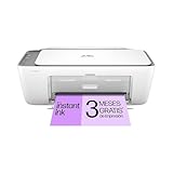 HP DeskJet 2820e 588K9B, Impresora multifunción de inyección de tinta A4 a color, Conexión Wi-Fi