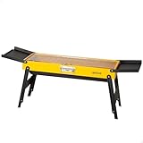AKTIVE Barbacoa carbón Plegable, Acero esmaltado, 89x22x32 cm, con bandejas Laterales abatibles