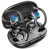 Auriculares Inalámbricos Deportivos, Auriculares Bluetooth 5.4 con 4 Mics, 50H