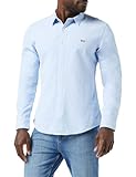 Levi's Long-Sleeve Battery Housemark Slim Camisa, Allure, Hombre